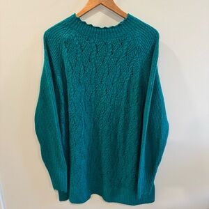 Penningtons Turquoise Knit Sweater